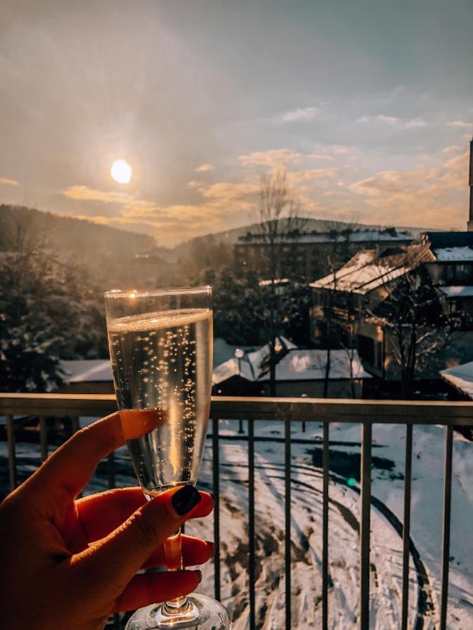 Bieszczadzkie Utulenie Appartement Ustrzyki Dolne Buitenkant foto